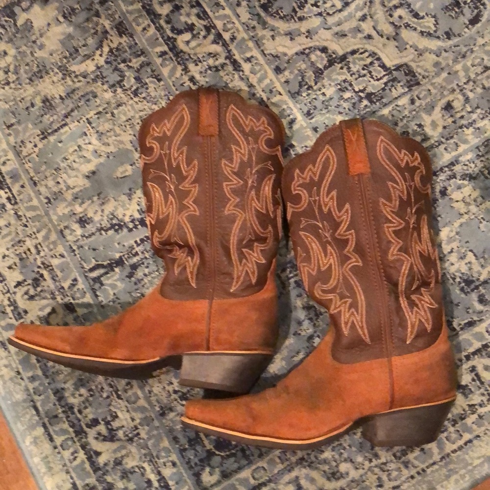 Twisted X boots.